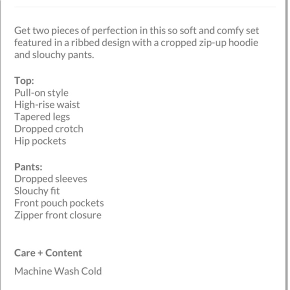 Free People Time Out Set in Varsity Red - Picture 2 of 2